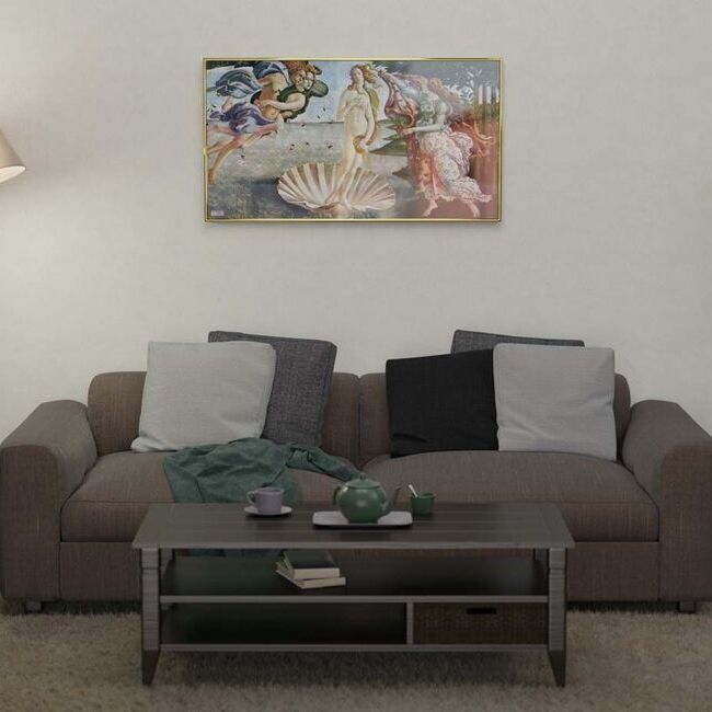 Alurahmen - Gold - Wohnzimmer